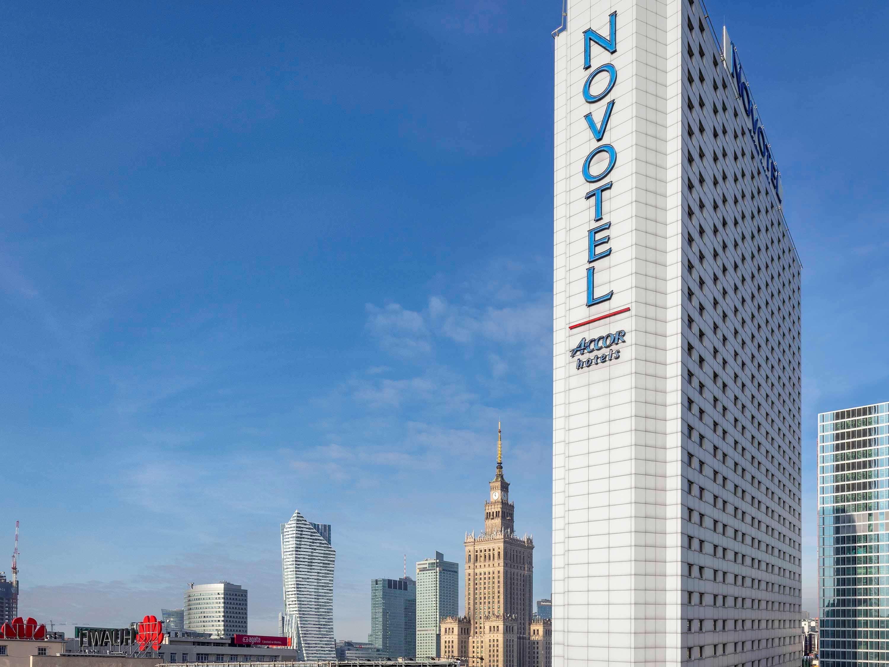 Novotel Warszawa Centrum Exterior foto